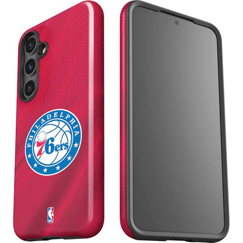 NBA Philadelphia 76ers Jersey Galaxy S24 Plus Impact Case